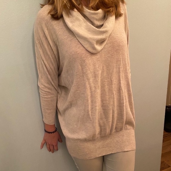 Yes Lola Sweaters - Cream Oversized Sweater